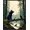 Green Brown Beige, Pattern 14, variant on ODIKA 8'x10' Washable Area Rug Fishing Lake Border Cabin Forest Wildlife Print Motif Motifs for King Size Bedroom Under Bed, Master Suite, Non-Shedding, Easy Care