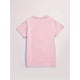 thumbnail image 2 of [Camiseta gráfica para niña] Camiseta gráfica para niña | "In My 100 Days of School Era", negra con letras rosas y diseño de cara alegre, top informal de verano de manga corta y cuello redondo para, 2 of 6