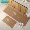 thumbnail image 2 of Thinsony Dirt Trapper Mat Soft And Easy To Clean For Any Room Entrance Mat Printed Taraxacum 40*60 1Set, 2 of 6