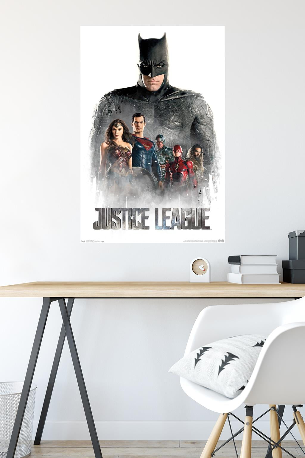 DC Comics Movie - Justice League - Characters in Mist Wall Poster, 22.375" x 34"