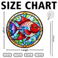 thumbnail image 3 of 89Bloom Cardinal Tetra Window Hanging Stained Glass, Cardinal Tetra Suncatchers for Windows Stained Glass, Fish Stained Glass Suncatcher, 3 of 8