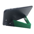 thumbnail image 4 of Injueey Soporte de escritorio para teléfono en forma de V portátil, soporte plegable ajustable para tableta móvil, soporte de tamaño de bolsillo para Teléfono y Comunicación Verde oscuro, 4 of 5