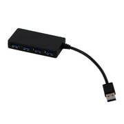 Powered Usb 3.0 Hub 4-Port SuperSpeed Compact Hub Adapter USB Hab For PC lapto p For Mac Notebook Desktop
