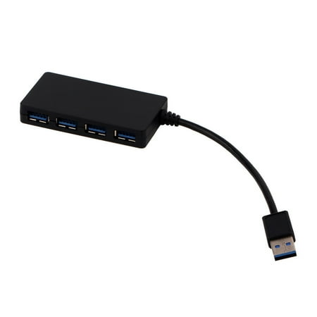 Powered Usb 3.0 Hub 4-Port SuperSpeed Compact Hub Adapter USB Hab For PC lapto p For Mac Notebook Desktop