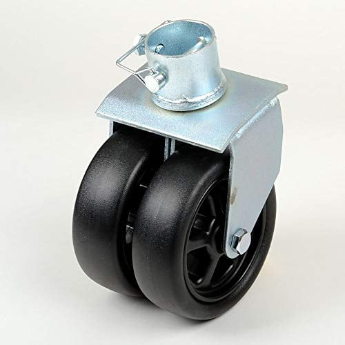 Heavy Duty 6 inch Dual Wheel For Trailer Jack 2000LB Capacity