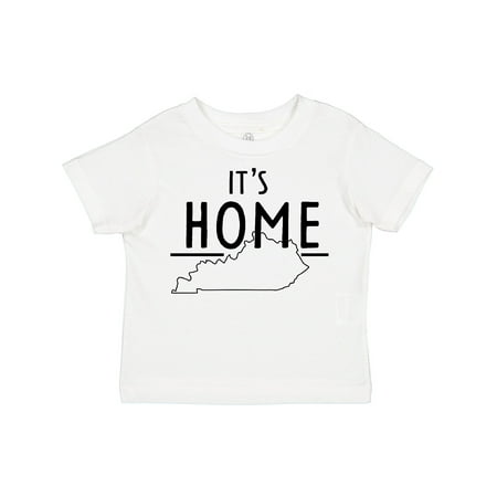 

Inktastic It s Home- State of Kentucky Outline Gift Toddler Boy or Toddler Girl T-Shirt