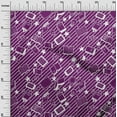 thumbnail image 3 of oneOone Cotton Silk Purple Fabric Kids Sewing Material Print Fabric By The Yard 42 Inch Wide, 3 of 4