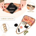 thumbnail image 2 of FORMRS Womens Shoulder Bag with Chain Strap Clutch Purse Cute Tote Handbag, Pink Flowers, 2 of 7