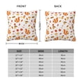 thumbnail image 2 of Pofeuu Squirrel InThe Forest3 Print Double-sided plush pillowcase Square Throw Pillow Covers Pillows Cover for Living Room Bedroom Sofa Couch Cushion Cover（No pillow core）-24"x24", 2 of 7