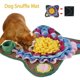 thumbnail image 1 of Muyoka Almohadilla para olfatear perros de peluche, alfombrilla colorida para olfatear perros de 48CM, dispensador de alimentos de alimentación lenta duradero, alfombra, suministro para mascotas Muyoka Hogar, 1 of 7