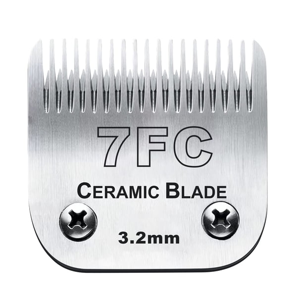 Cuchillas de peluquería canina 7FC compatibles con Audoc con Andis/Oster/Wahl