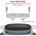 thumbnail image 2 of Steam and Roast Rack Compatible with Ninja Crockpot Slow Cooker - Stainless Steel Roasting Rack with Silicone-Protected Feet & Handles - Accessories for Ninja Foodi Possiblecooker, 2 of 6
