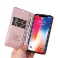 thumbnail image 5 of Funda para iPhone XS MAX Estuche de Cuero PU Tipo Cartera con Ranuras para Tarjetas y Cierre Magnético, 5 of 5