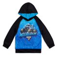 thumbnail image 1 of Sudadera con capucha Monster Jam Trucks Megalodon para niños pequeños, negro/azul 5T, 1 of 8