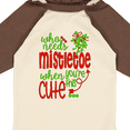 thumbnail image 4 of Inktastic Who Needs Mistletoe when You're This Cute Christmas Boys or Girls Long Sleeve Baby Bodysuit, 4 of 5