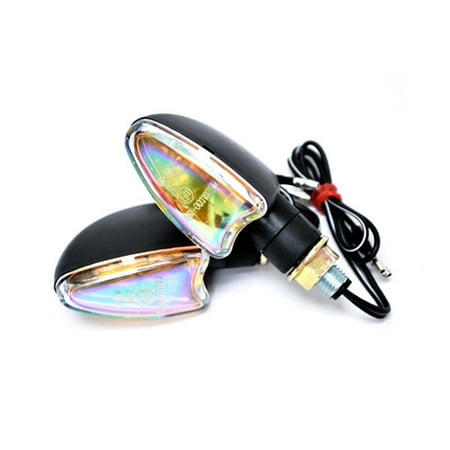 Krator Mini Custom Turn Signals Indicator Lights Lamp For Honda VT Shadow Ace Spirit Aero