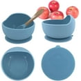 thumbnail image 3 of Innovative Baby Feeding Set, Designed for Boys & Girls, Silicone Divided Suction Plates & Soft-Tip Spoons, Easy Grip Handles for Safe Self-Feeding Adventures, 3 of 5