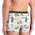 thumbnail image 4 of Mens Underwear Boxer Briefs - New York Comfort Breathable men's boxer briefs with Flex Waistband, 4 of 7