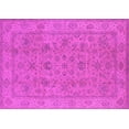thumbnail image 1 of Ahgly Company Indoor Rectangle Oriental Pink Traditional Area Rugs, 6' x 9', 1 of 4