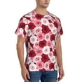 thumbnail image 5 of Rocae Rose for Men's Moisture-Wicking Crew Tee - T-Shirt for Sports, Outdoor Activities, and Casual WearLarge, 5 of 9