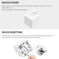 thumbnail image 3 of TFixol Mini BT Fingerbot Home Automation Controller with Touch Button APP Control Voice Control Schedule Timer Fingerbot Home Appliances Switch Pusher Smart Controller (BT Gateway Required), 3 of 7