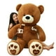 thumbnail image 1 of Huggable High Quality 4 Colors Teddy Bear With Scarf Stuffed Animals Bear Plush Toys Doll Pillow Kids Lovers Birthday Baby Gift zhangmengya LED, 1 of 2