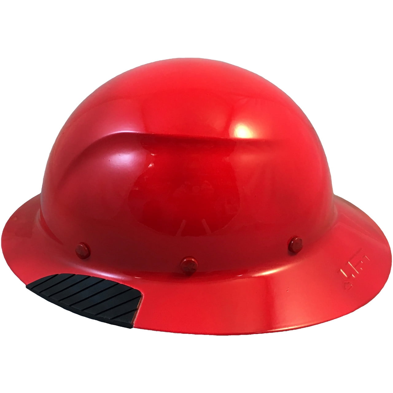 Lift Safety Actual Carbon Fiber Hard Hat - Full Brim Red