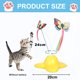 thumbnail image 2 of Juguetes para gatos, divertidos juguetes eléctricos deportivos giratorios para gatitos, juguete para gatos con mariposas, 2 of 5