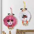 thumbnail image 3 of Gibobby Colgante de Navidad Maoqiu Muñeco de nieve Colgante Árbol de Navidad Decoraciones navideñas Decoración de ventanas(Blanco), 3 of 5