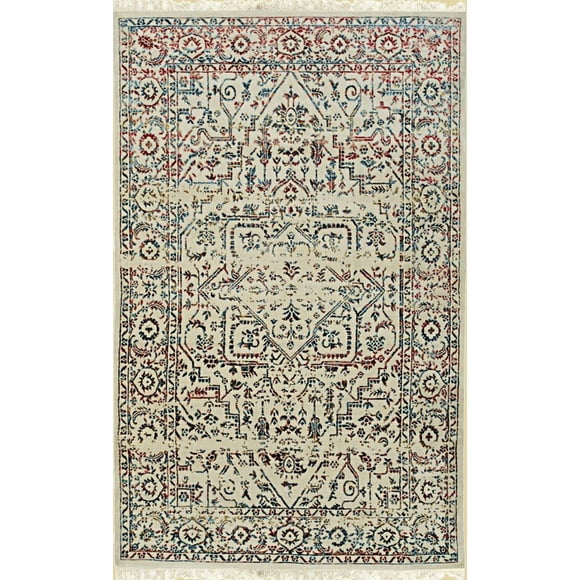 Boho Chic High-Low Textured Rug