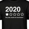 thumbnail image 2 of Teelocity 2020 Rating Graphic T-Shirt (X-Large - Standard Fit, Black White Ink), 2 of 4