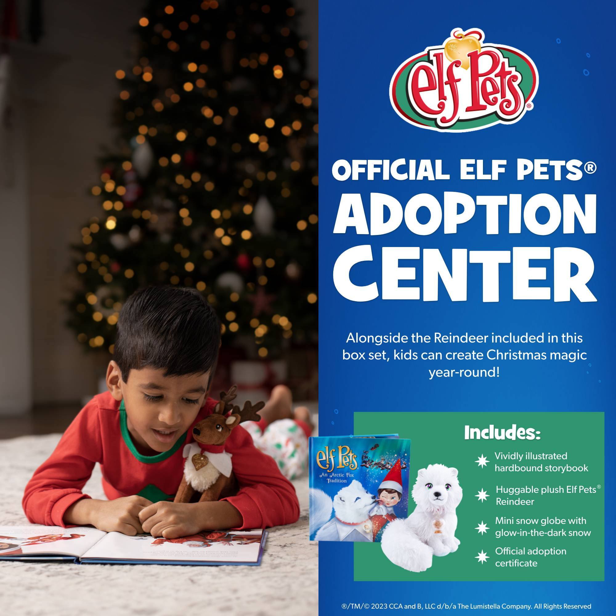 Elf Pets: A Reindeer Tradition – Includes Reindeer Plush and Storybook