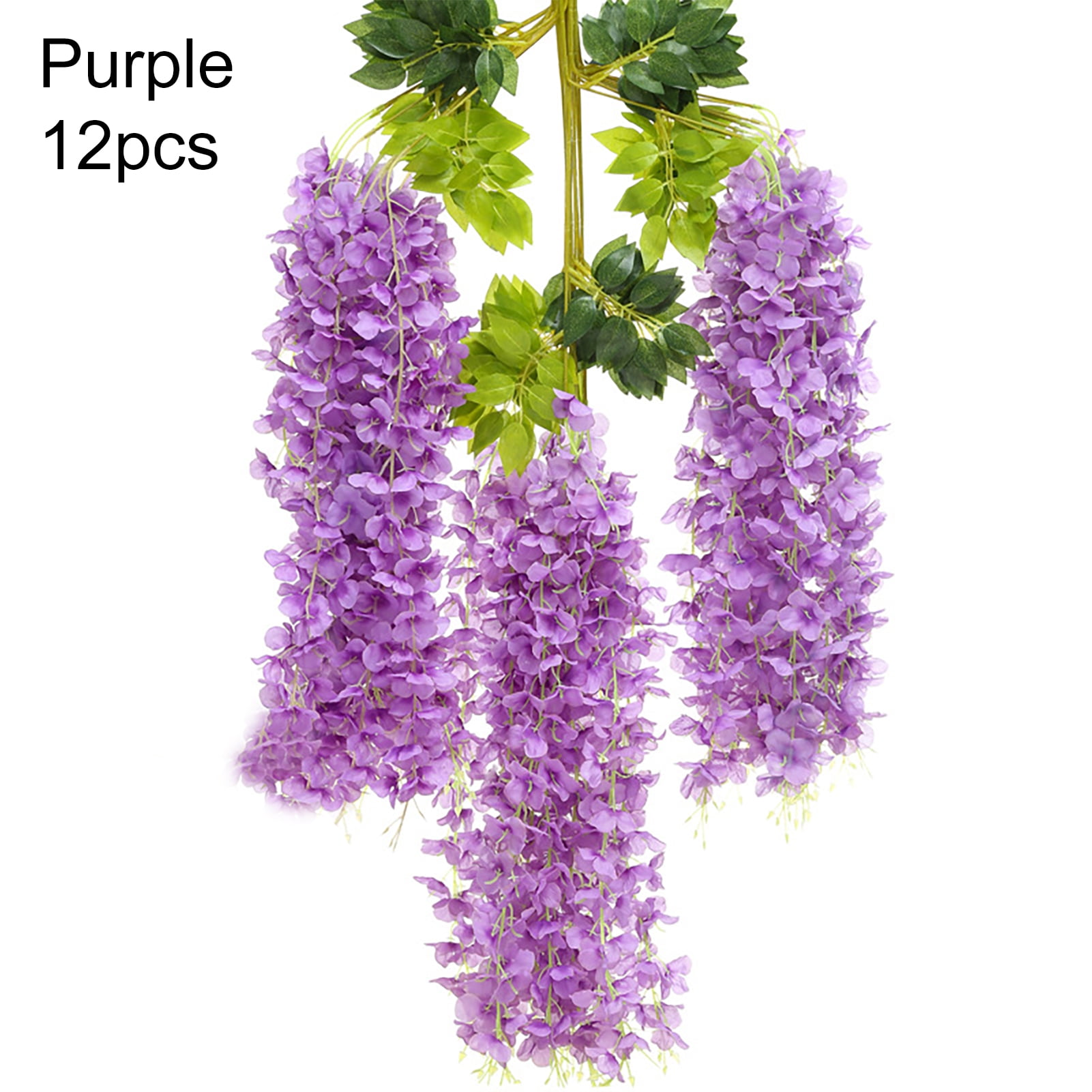 Yesbay 1 Set Brightcolored Artificial Flower No Withering Faux Silk