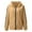 Khaki, variant on Aocisk Women's Recognized Logo Breast Cancer Awareness Hooded Drawstring Pocket Sweatshirt Jacket Top Black S