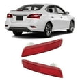 thumbnail image 1 of 265655C000, Durable Bumper Reflector Set Bumper Reflector Strip Cover Wear Proof  For Car, 1 of 8