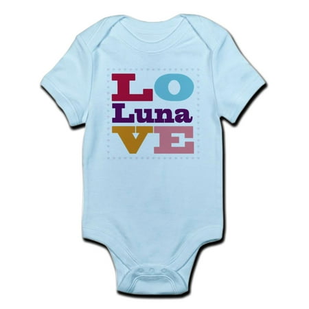 

CafePress - I Love Luna Infant Bodysuit - Baby Light Bodysuit