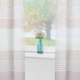 thumbnail image 6 of Haperlare Sheer Curtains for Living Room 52"W x 95"L Striped Farmhouse Light Filtering Window Curtain for Bedroom, Pink, 2 Panels, 6 of 6