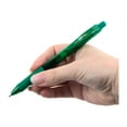 thumbnail image 2 of Pentel EnerGel Rollerball Pen, Retractable, Medium Point, 0.7 mm, Green Ink, 2 of 4