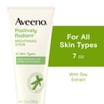 thumbnail image 4 of Aveeno Positively Radiant Brightening & Exfoliating Face Scrub, 7 oz, 4 of 10