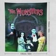 thumbnail image 2 of The Munsters Tapestry Wall Hanging, Elegant Wall Hanging Tapestries Wall Art for Bedroom Decor, Outdoor, Parties 50"x60", 2 of 7
