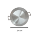 thumbnail image 2 of Paellera De Aluminio No. 34, 2 of 3