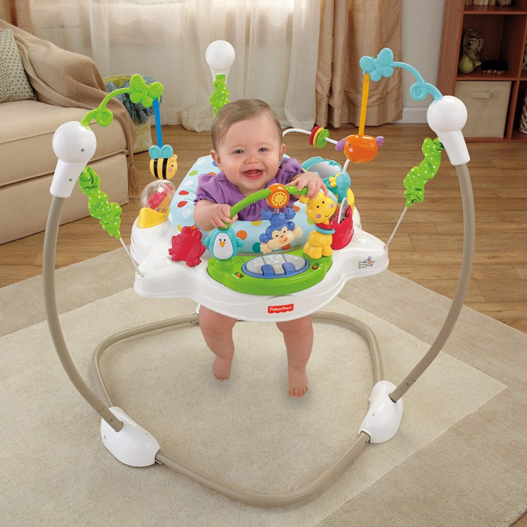 Fisher-Price Zoo Party Jumperoo - image 2 of 11