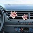 thumbnail image 3 of WEGFTDUOP 2pcs Flower Car Perfume Clip Car Aromatherapy Air Conditioning Clip Car Air Freshener, 3 of 7