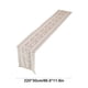 thumbnail image 3 of Mantel de Encaje Blanco de 220 X 30 Cm, de Ganchillo, de Poliéster, Decorativo, para Mesa de Comedor o de Centro, Elegante Decoración para El Hogar | Cocina, Sala de Estar, Fiesta, Sofá, Acento, 3 of 6