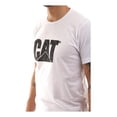 thumbnail image 5 of Playera Cat Hombre Caterpillar Casual Logo Blanco blanco S, 5 of 5