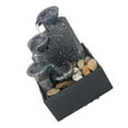 thumbnail image 4 of USB Water Fountain Desktop Flowing Waterfall Office Luck Battery Craft Money Drawing Powered Tabletop Craft Indoor Table Decor Sound DIY Art, 4 of 9