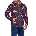 thumbnail image 2 of Naloa Space Dinosaur Men’s Hoodies, Zip up Hoodie, Sweatshirts,Hoodies for Men Sizes S-3XL-XX-Large, 2 of 5
