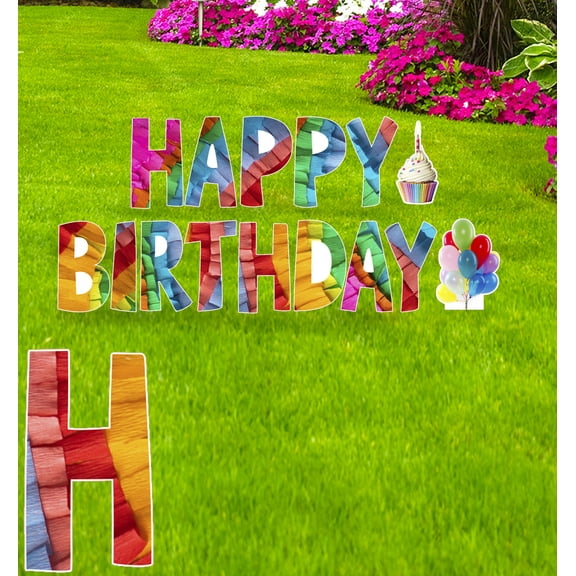 Happy Birthday CratePaper HalfSheet