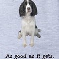 thumbnail image 2 of CafePress - Good Springer Spaniel - Cute Infant Baby Football Bodysuit, 2 of 3