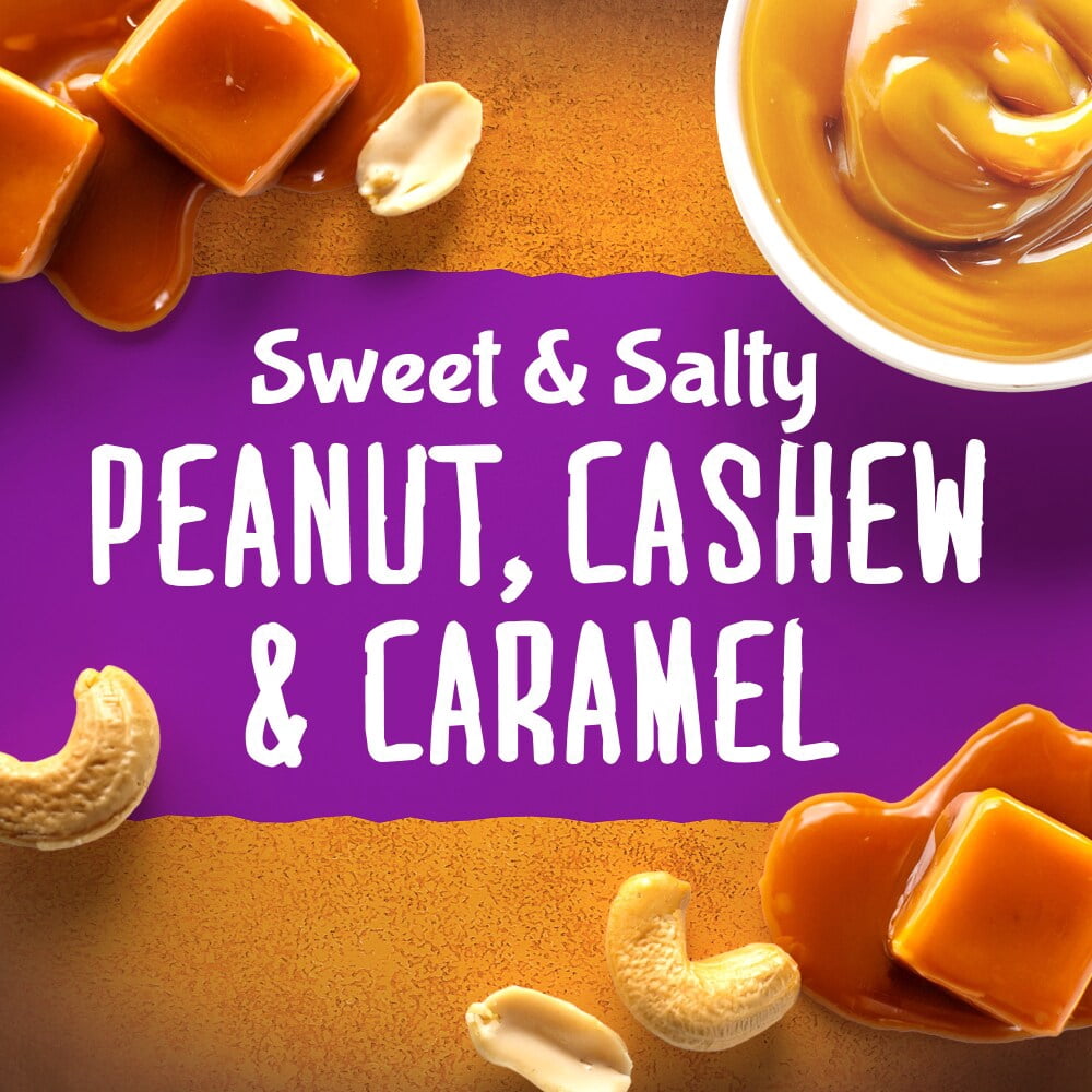 Kroger Sweet and Salty Peanut Cashew and Caramel Chewy Granola Bars 6 ct / 1.08 oz - 5 Pack